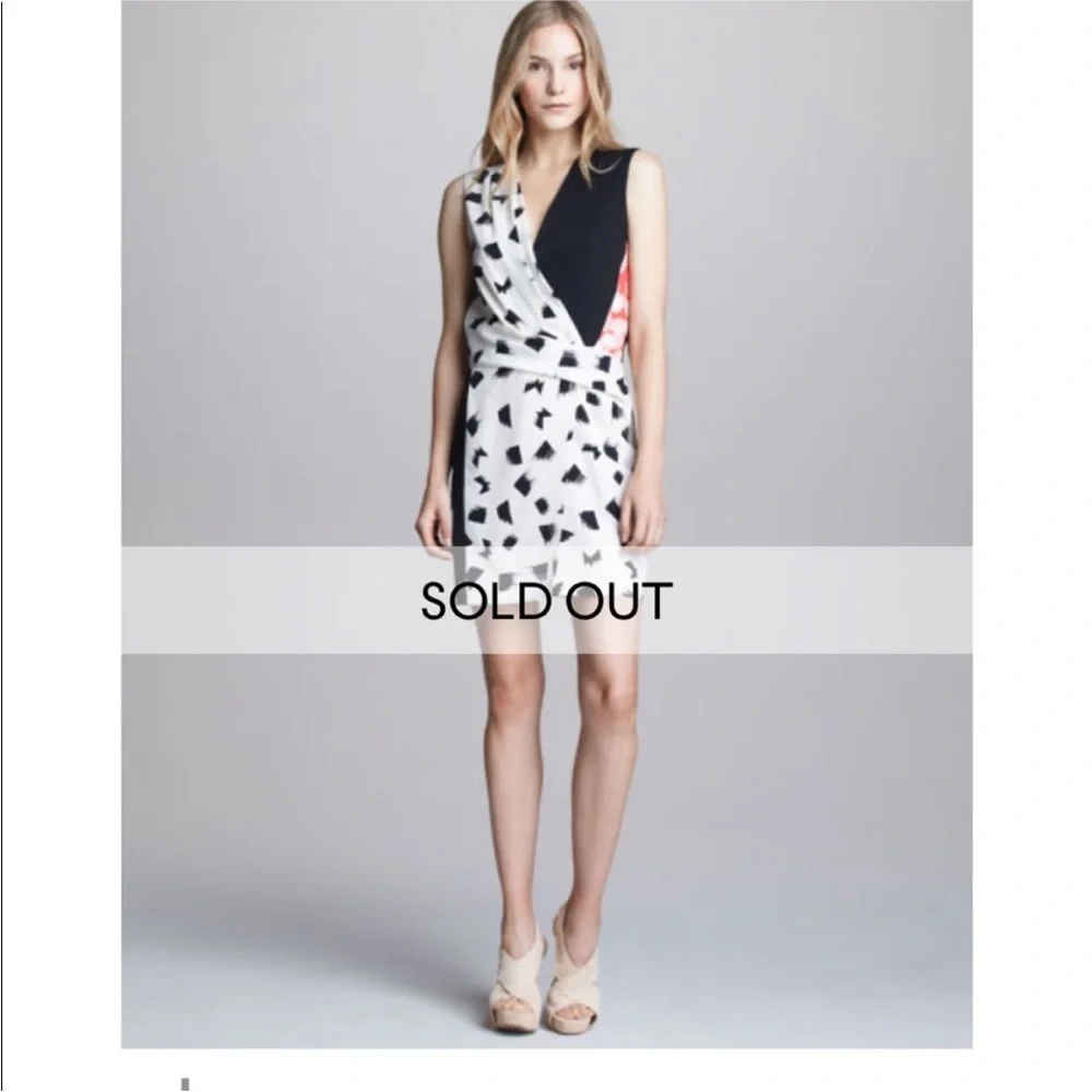 Diane Von Furstenberg Asymmetrical silk Dress - Picture 10 of 11